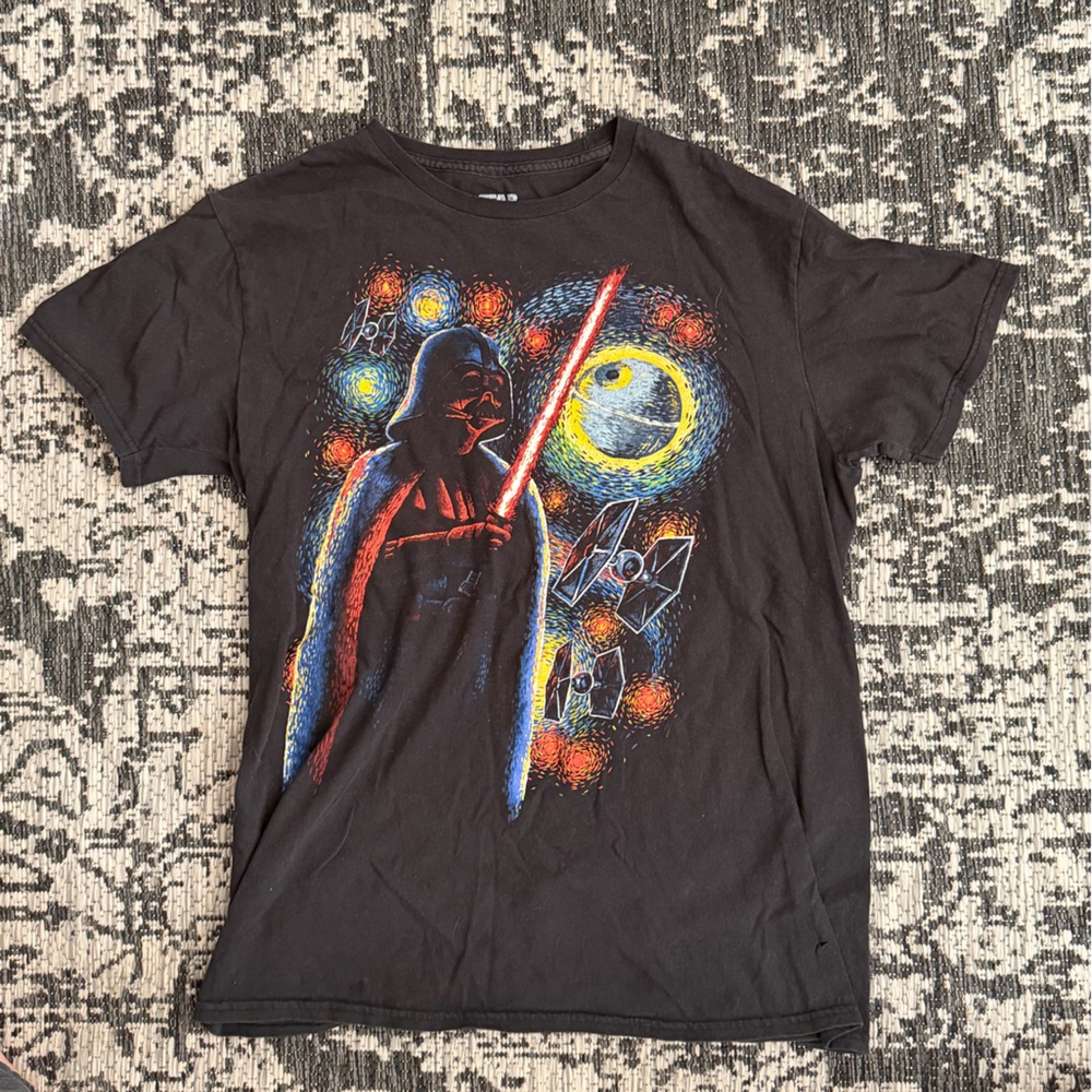 Star Wars Dark Gray Cotton T-Shirt